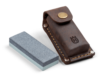 Luisk kirve teritamiseks, nahast vutlaris  pilt