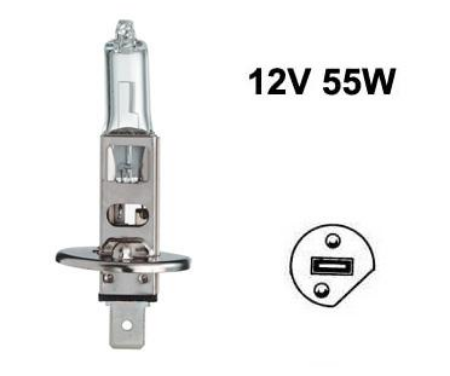 Pirn 12V 55W H1