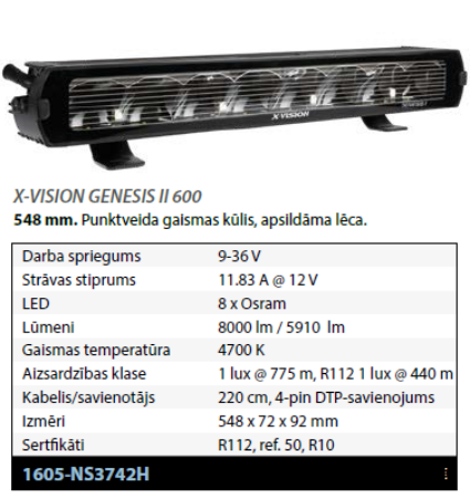 KAUGTULI GENESIS 2 600 SOOJENDUSEGA