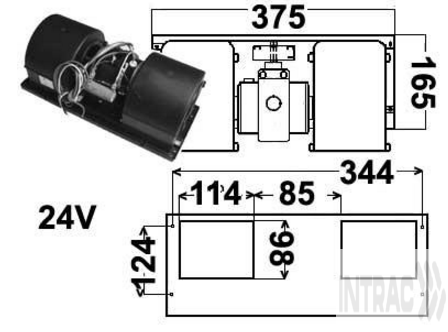 BLOWER MOTOR ASSY