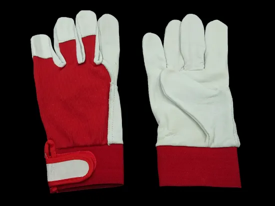 Töökinnas nahk/kangas N10