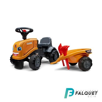 LASTE TRAKTOR KÄRUGA, CASE, PEAL ISTUTAV