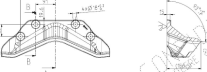 Laasimisnuga H414/415 üle
