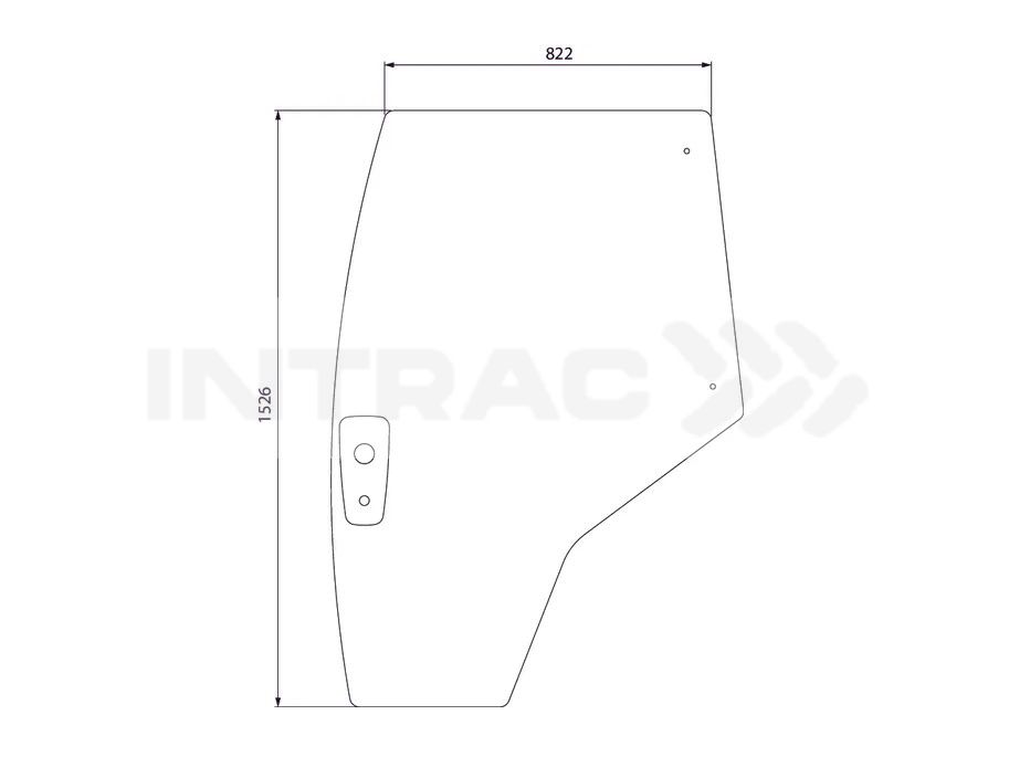 Ukseklaas, vasak pool