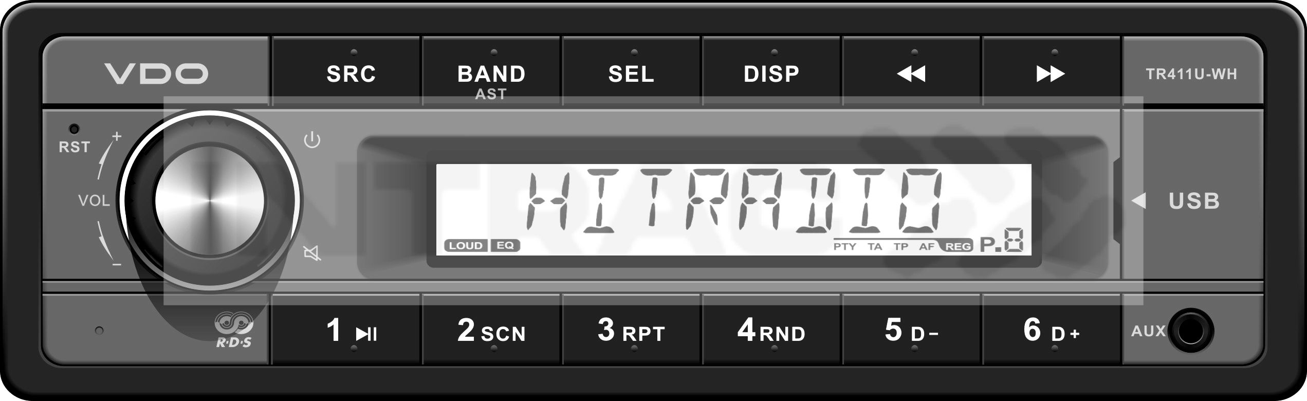 Raadio USB+Bluetooth